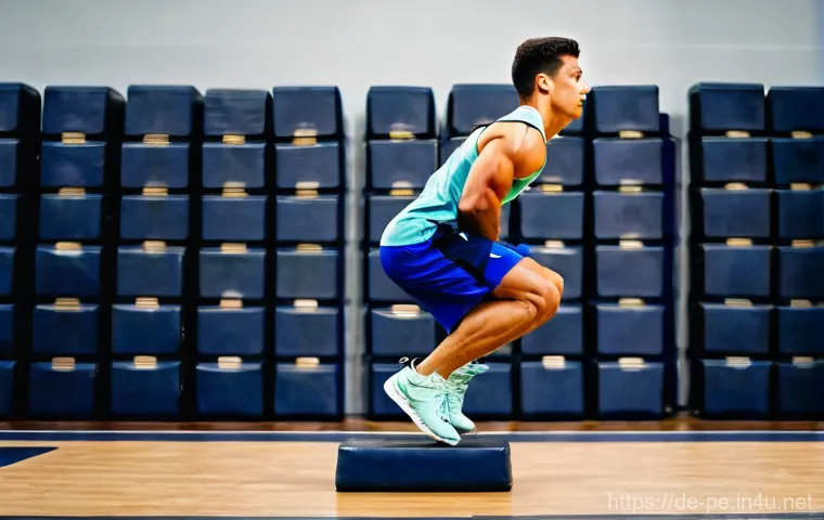 단거리 달리기 스타트 기술 - **Prompt 2: Explosive Acceleration Out of the Blocks**
    A dynamic and high-energy image capturing...